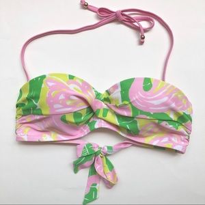 Lilly Pulitzer Bandeau Bikini Top M